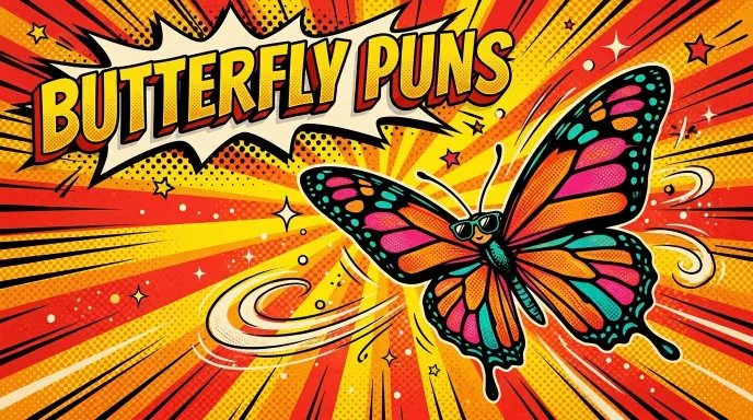 Butterfly Puns