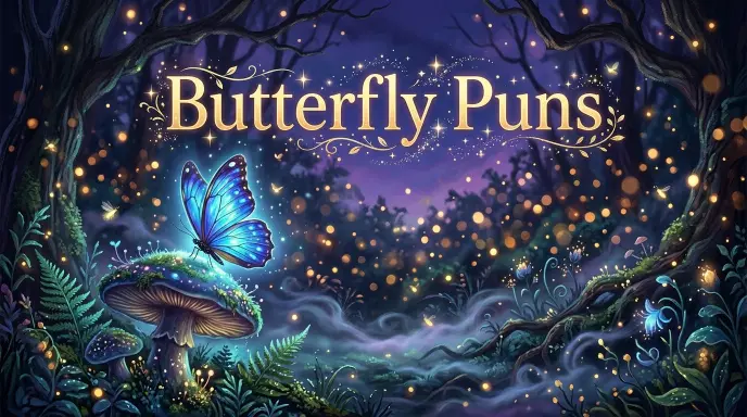 Butterfly Transformation Puns About Growth and Change