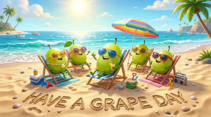 Funny Grape Puns