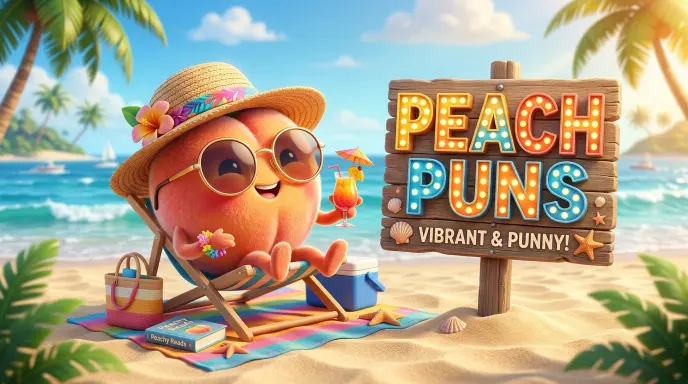 Funny Peach Puns That Will Make You Smile