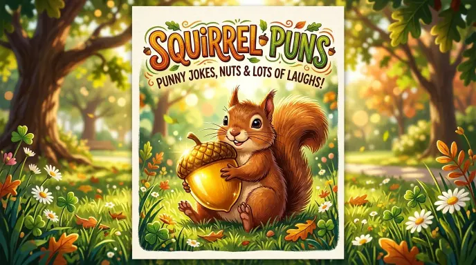 Funny Squirrel Puns