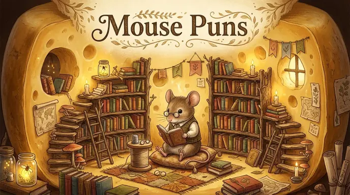 Halloween Mouse Puns for Spooky Fun