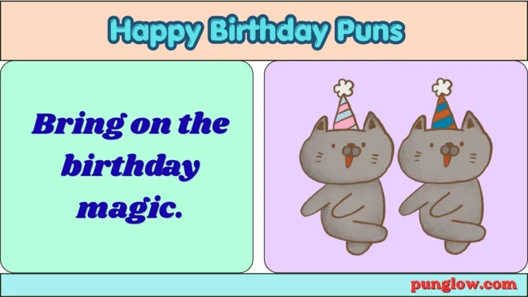 Happy Birthday Puns