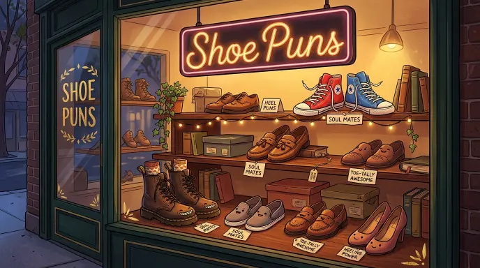 Shoe Puns for Shoe Shopping and Fashion Stores