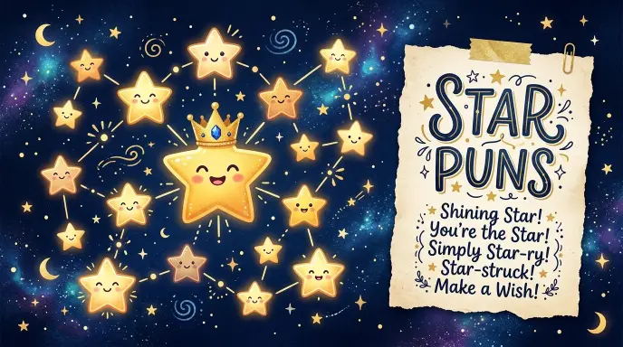 Space and Galaxy Star Puns