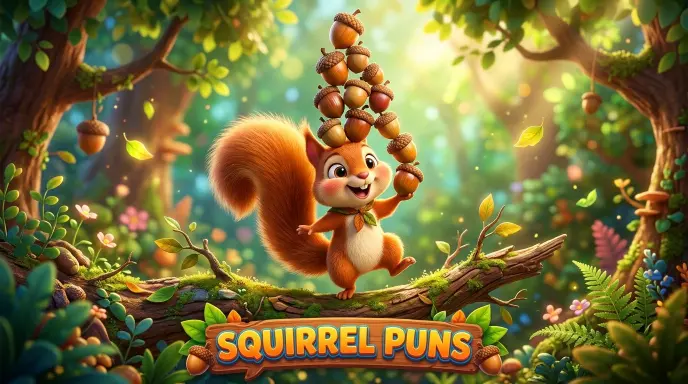Squirrel Love Puns