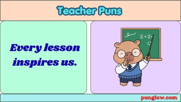 Teacher puns