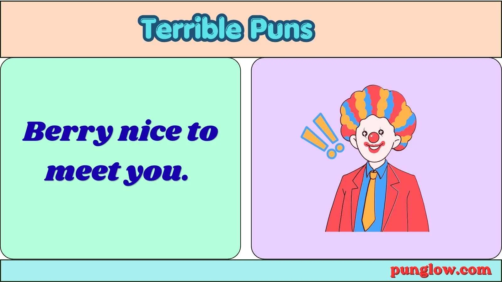 Terrible Puns