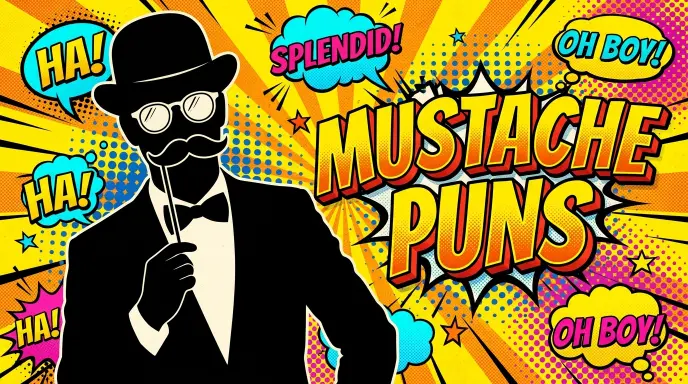 The best mustache Puns for Work, Office, and Professional Humor