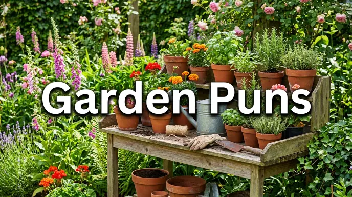 Flower Garden Puns