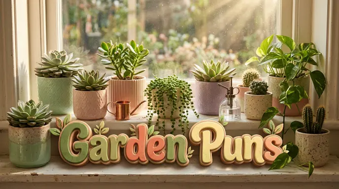 Garden Love Puns